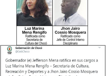 Gobernador ratifica otros dos funcionarios