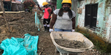 Obras de saneamiento básico en Cantón de San Pablo