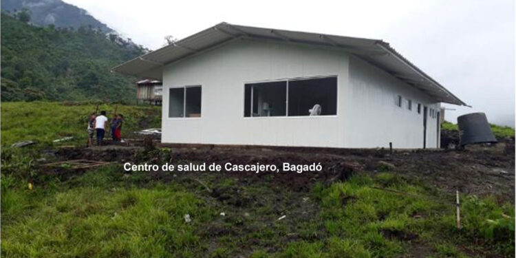 Bagadó: tres nuevos centros de salud en comunidades indígenas de Aguasal, Cascajero y Vivícora