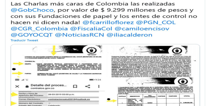 ¡Increíble! Contrato por $ 8.632 millones para dictar charlas sobre hábitos saludables