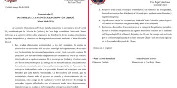 Informe de la campaña Gran Donatón Chocó