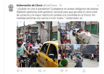 Gobernador: «Sin medidas extremas, nos vamos a morir todos»