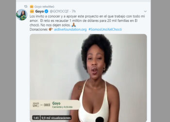 Un millón de dólares para 20.000 familias en el Chocó