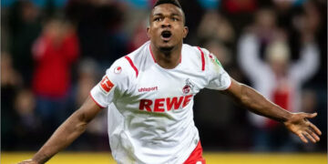 Jhon Córdoba salvó al Colonia contra el Düsseldorf