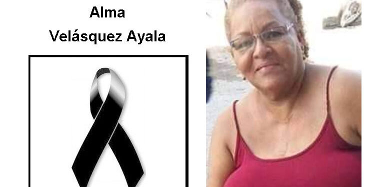 Falleció Alma Velásquez Ayala