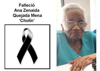 Falleció Ana Zenaida Quejada Mena ‘Cholín’
