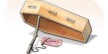 Caricatura sobre el Día sin IVA