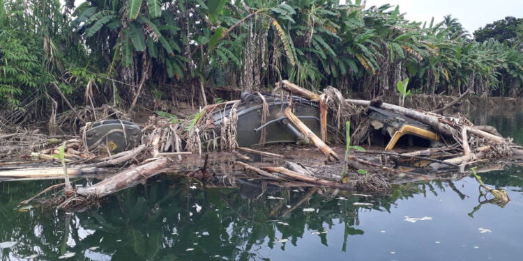 Imagen lúgubre de una gigantesca malversación de recursos en el Chocó
