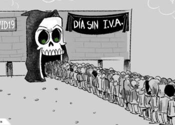 Caricatura. El Día sin IVA.