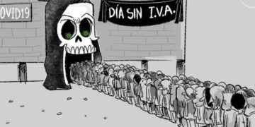 Caricatura. El Día sin IVA.