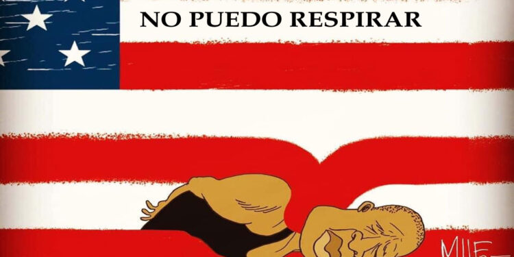 Protesta mundial por racismo y brutalidad policial en Estados Unidos
