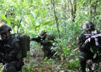 Combates del Ejército contra el ELN en Litoral de San Juan
