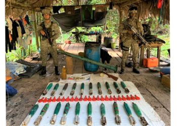 Incautan artefactos explosivos del ELN
