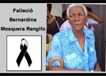 Falleció Bernardina Mosquera Rengifo