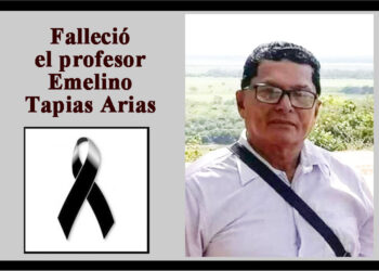 Falleció el profesor Emelino Tapias Arias
