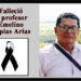 Falleció el profesor Emelino Tapias Arias