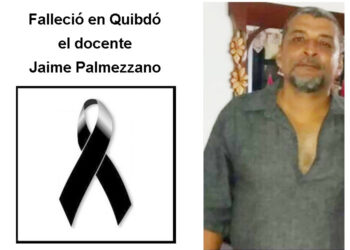Falleció en Quibdó el docente Jaime Palmessano Murillo