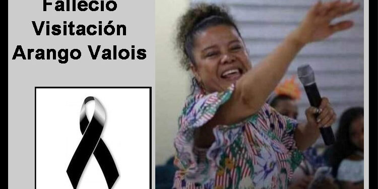 Falleció Visitación Arango Valois