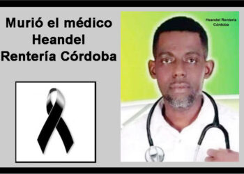 Murió el médico Heandel Rentería Córdoba