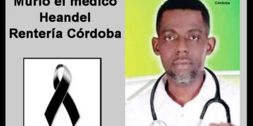 Murió el médico Heandel Rentería Córdoba