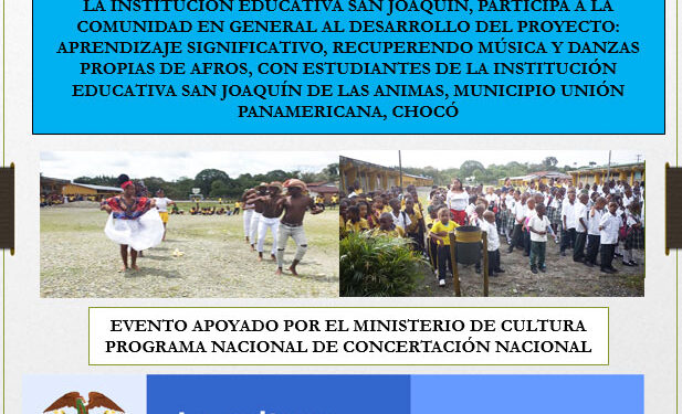 Recuperando música y danzas propias de afros