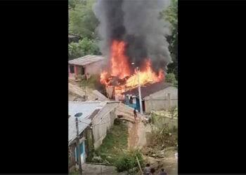 Incendio en barrio de Quibdó