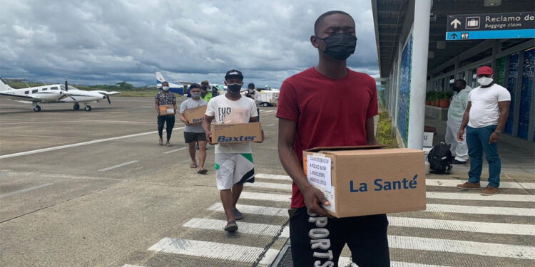 Llegaron tres toneladas de insumos médicos para el Chocó