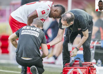 John Córdoba metió gol pero quedó lesionado