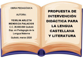 Obra Pedagógica. Autora: Yeirlin Arleth  Mendoza Palacios