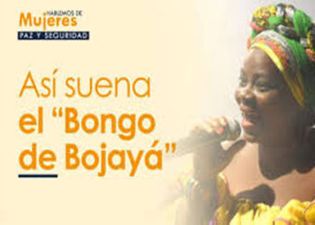 Noency Mosquera, con la obra ‘Bongo de Bojayá’, recibió el registro un millón de Derechos de Autor