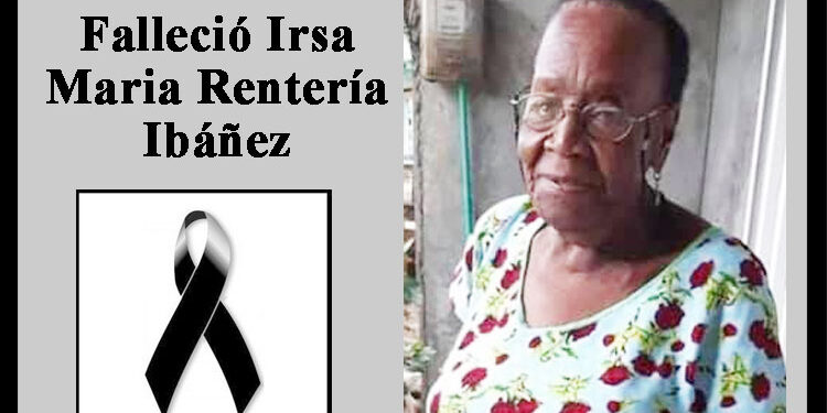 Falleció Irsa María Rentería Ibáñez