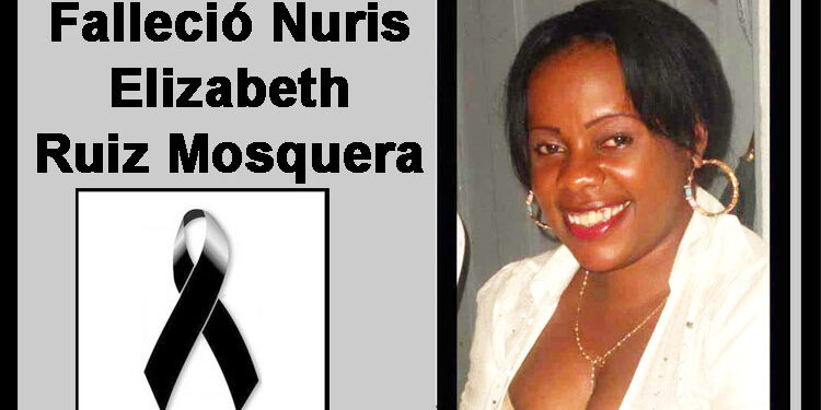 Falleció Nuris Elizabeth Ruiz Mosquera