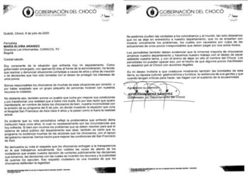 Gobernador protesta por información errónea
