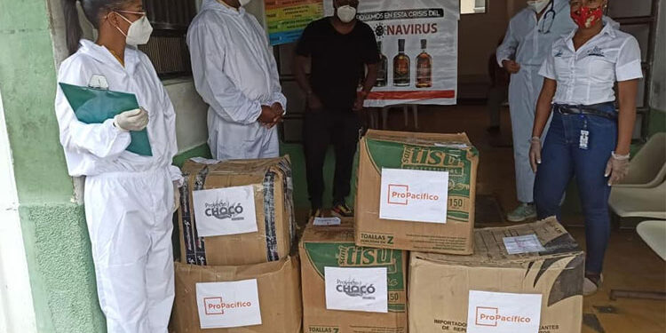 Llegan donaciones a la ESE Hospital San José de Condoto