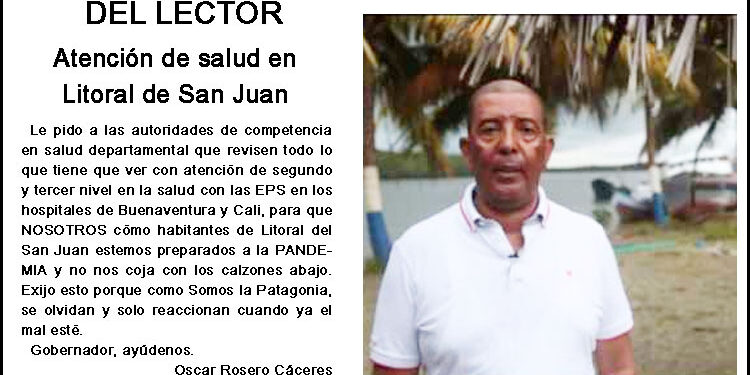 Piden más atención en salud en Litoral de San Juan