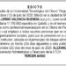 Edicto 3 Aviso Luis Guillermo Valencia Buendía