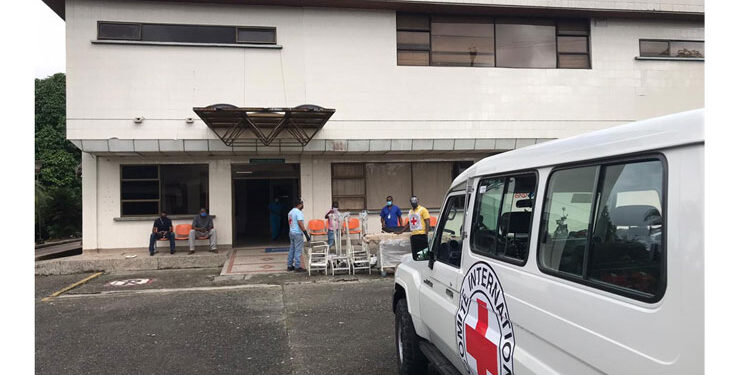 Cruz Roja Internacional hizo importante donación a la Nueva Ese Hospital San Francisco de Asís