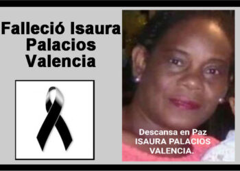 Falleció Isaura Palacios Valencia
