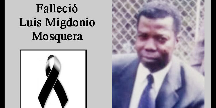 Falleció Luis Migdonio Mosquera