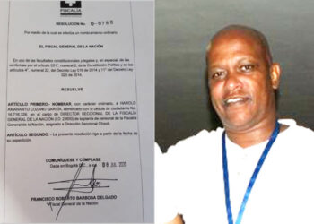 Harold Lozano García, nuevo fiscal del Chocó