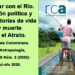 Acción política y trayectorias de vida y muerte en el Atrato