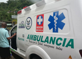 Ambulancia medicalizada en Istmina