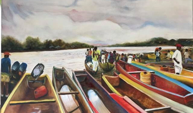 Migdonio Luna: Puerto La Confianza, río Atrato, Quibdó