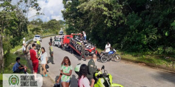 Sancionan a 20 motociclistas infractores en Tutunendo