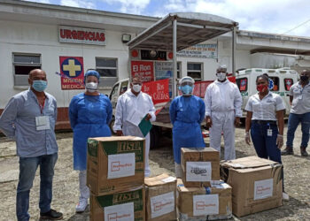 Jóvenes chocoanos y sector privado llevan elementos de protección a seis hospitales del Chocó