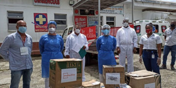 Jóvenes chocoanos y sector privado llevan elementos de protección a seis hospitales del Chocó