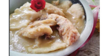 Receta chocoana. Sopa de resplandor