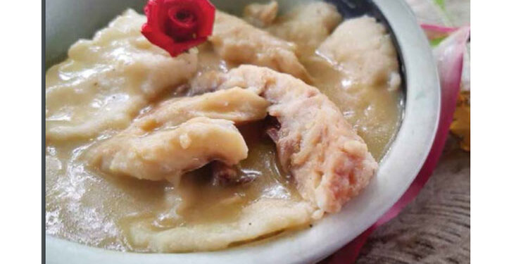 Receta chocoana. Sopa de resplandor