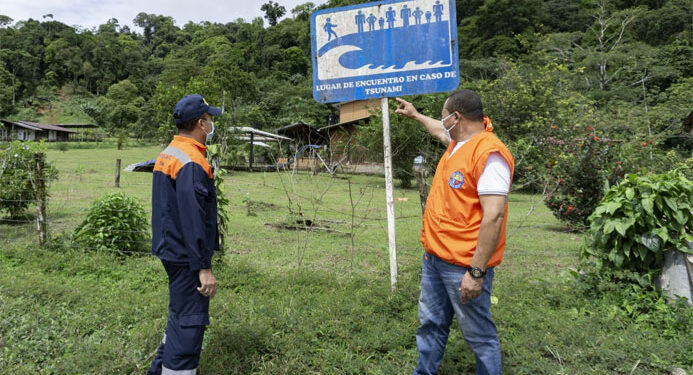 Revisan protocolos de acción ante un tsunami en Bahía Solano