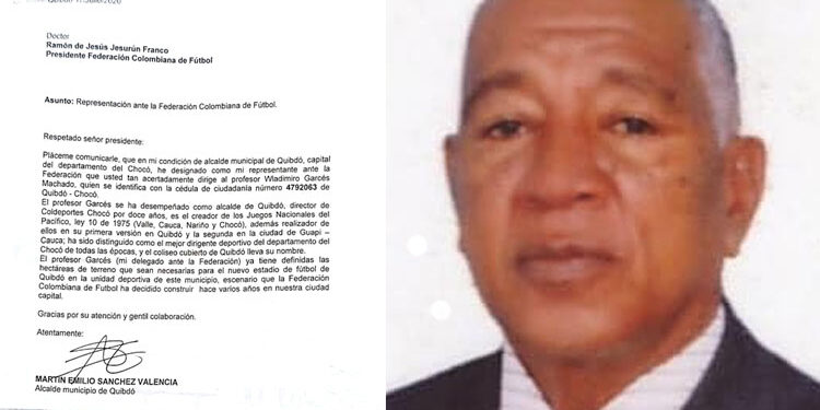 Wladimiro Garcés, delegado ante Fedefútbol
